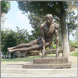 定做校園運(yùn)動雕塑