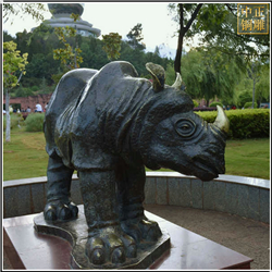 大型景觀(guān)犀牛雕塑