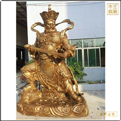 彩繪四大天王銅佛像鑄造廠(chǎng)