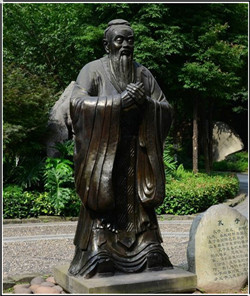 萬(wàn)世師表孔子雕像