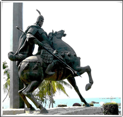 廠家直銷(xiāo)古代將軍雕塑